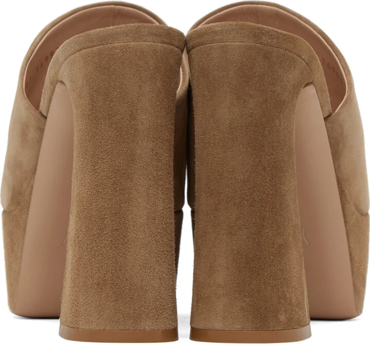 Gianvito Rossi Tan Holly Heeled Sandals - Image 2