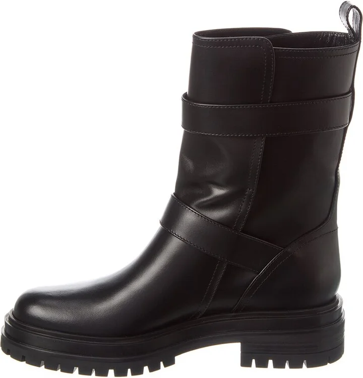 Gianvito Rossi Thiago Leather Boot - Image 2