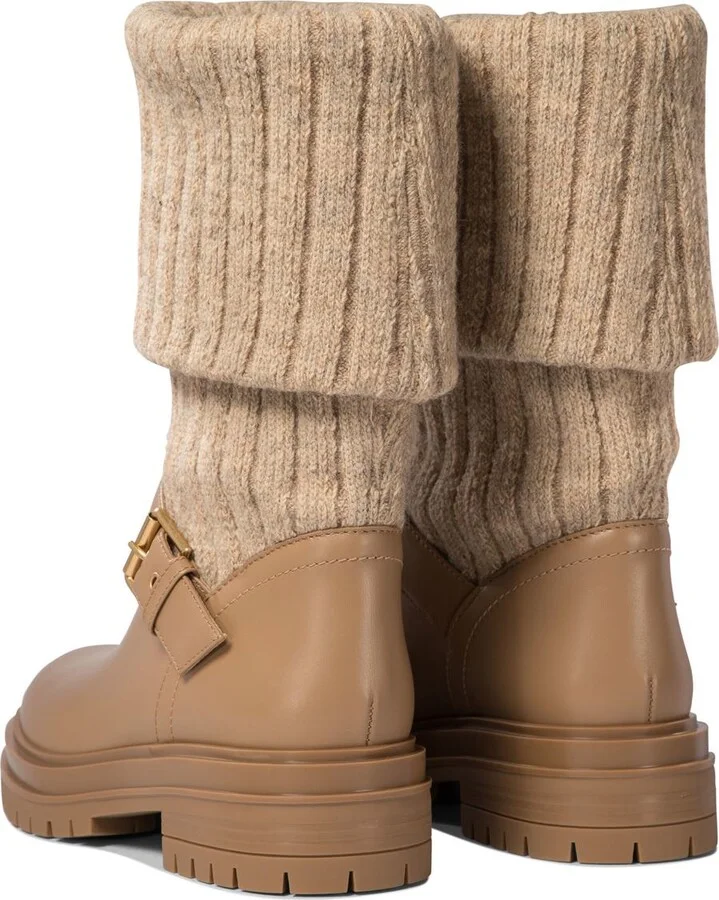 Gianvito Rossi "Thurso" Ankle Boots With Fabric Inserts - Image 4