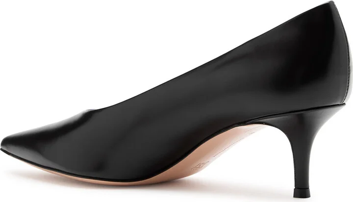 Gianvito Rossi Tokio 55 Leather Pumps - Image 2