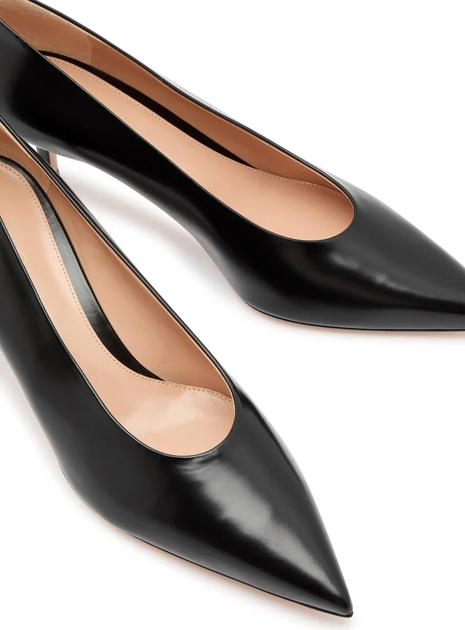 Gianvito Rossi Tokio 55 Leather Pumps - Image 3