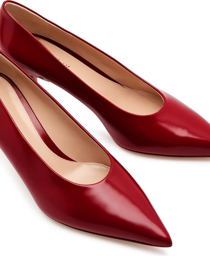 Gianvito Rossi Tokio 55 Leather Pumps - Image 3