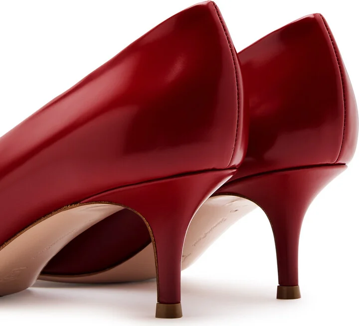 Gianvito Rossi Tokio 55 Leather Pumps - Image 4