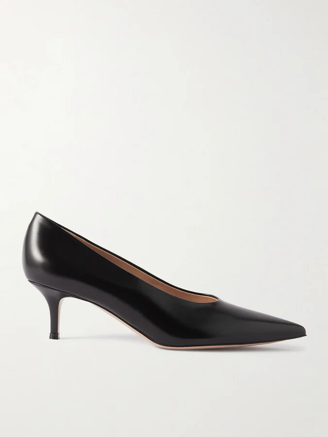 Gianvito Rossi - Tokio 55 Leather Pumps - Black