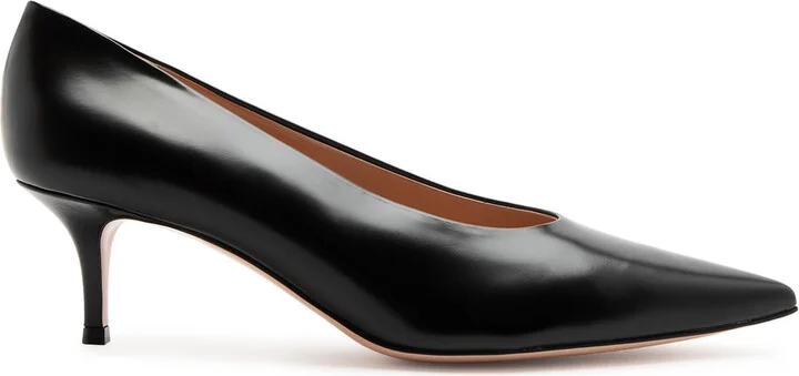Gianvito Rossi Tokio 55 Leather Pumps