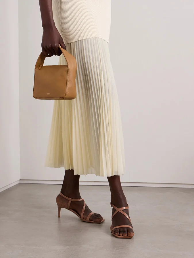 Gianvito Rossi - Tokio 55 Patent-leather Sandals - Neutrals - Image 2