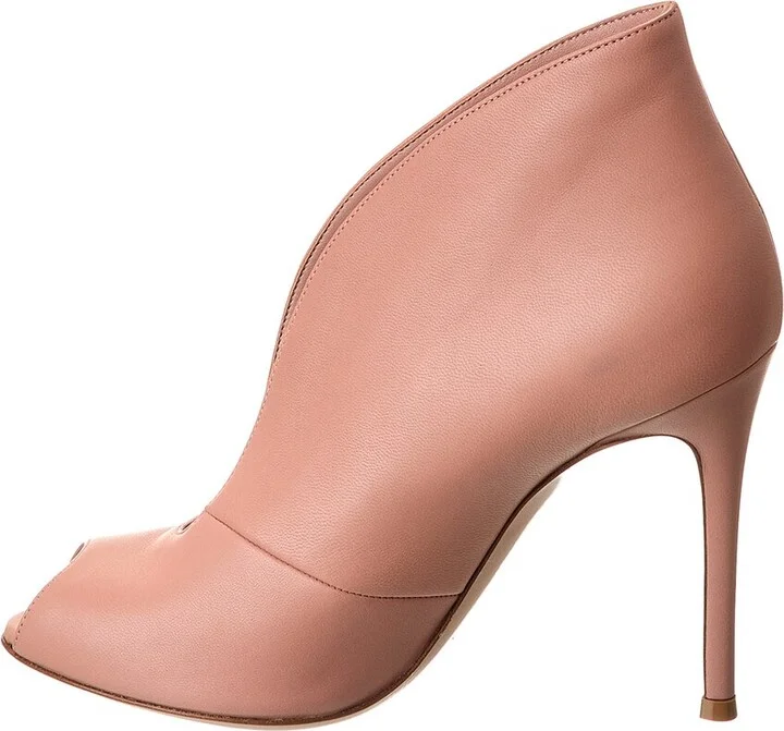Gianvito Rossi Vamp 150 Leather Bootie - Image 2