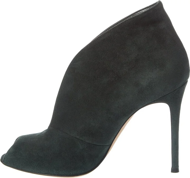 Gianvito Rossi Vamp 150 Suede Bootie - Image 2
