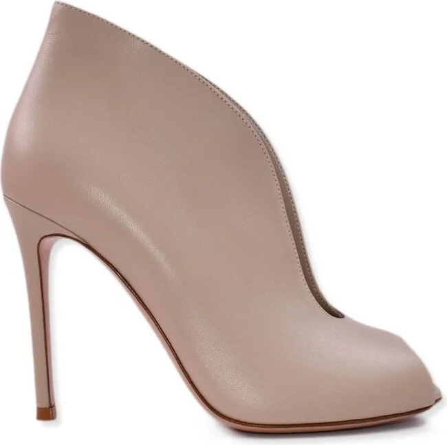 Gianvito Rossi Vamp Peep-Toe Heeled Sandals