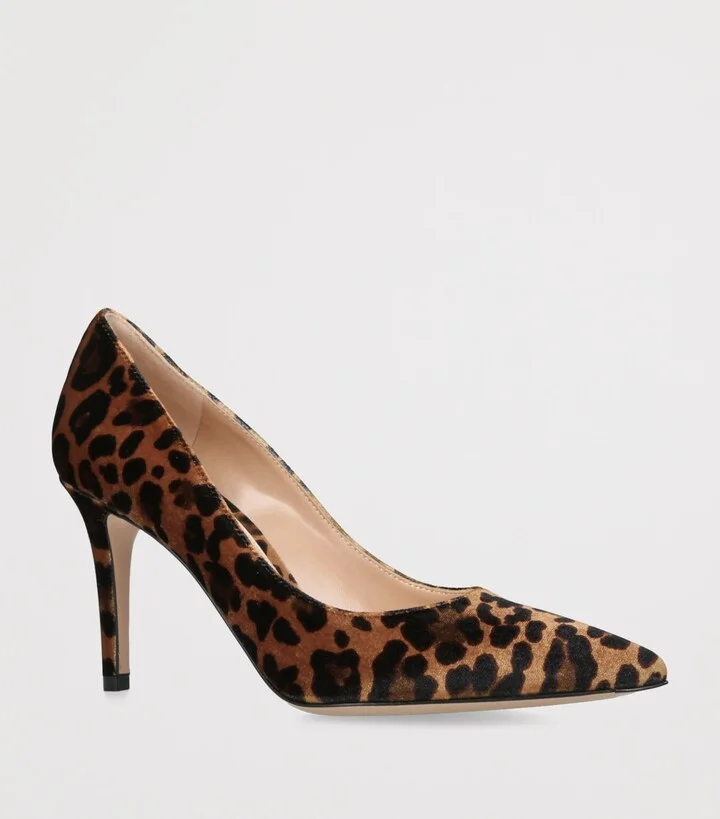 Gianvito Rossi Velvet Gianvito Pumps 85 - Image 3