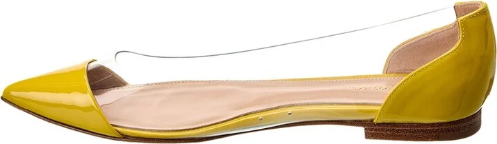 Gianvito Rossi Vinyl & Patent Flat - Image 2