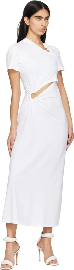 Gianvito Rossi White Bijoux Heeled Sandals - Image 5