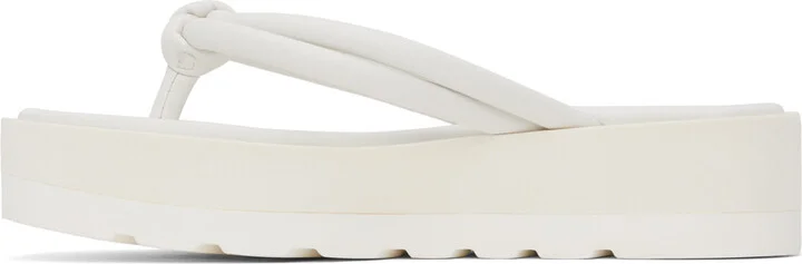 Gianvito Rossi White Marlie Sandals - Image 3