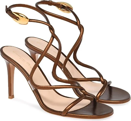 Gianvito Rossi Women's Black Mamba 85 Sandals