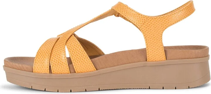 Gidget Ankle Strap Platform Wedge Sandal - Image 7