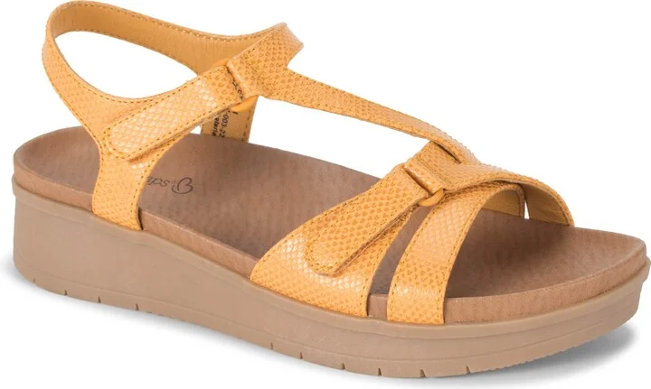 Gidget Ankle Strap Platform Wedge Sandal