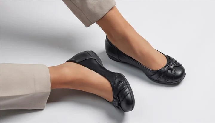 Gift Knotted Toe Flat - Wide Width Available
