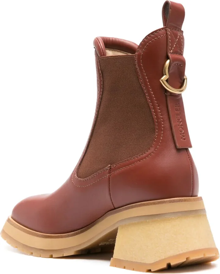 Gigi 70mm leather Chelsea boots - Image 3