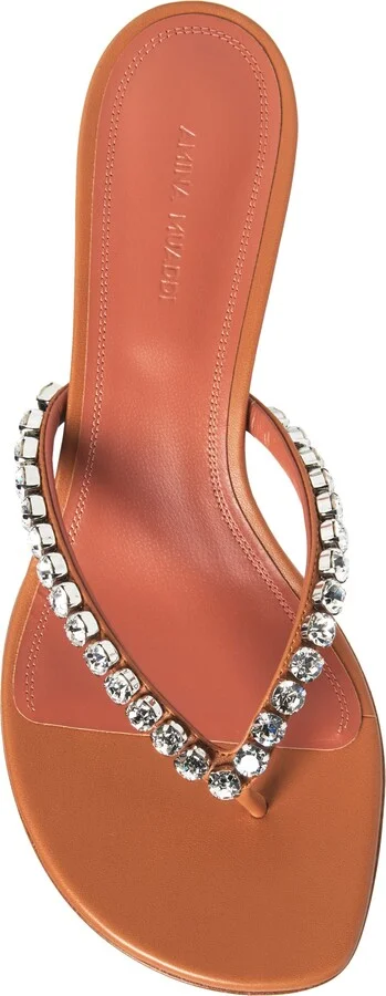Gigi CrystalStrap Kitten Heel Sandal - Image 5