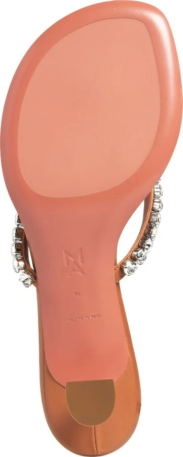Gigi CrystalStrap Kitten Heel Sandal - Image 6