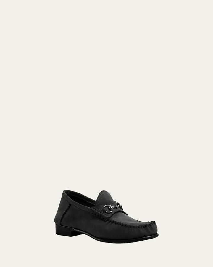 Gigi Horsebit 1953 Suede Mocassin Loafers - Image 5