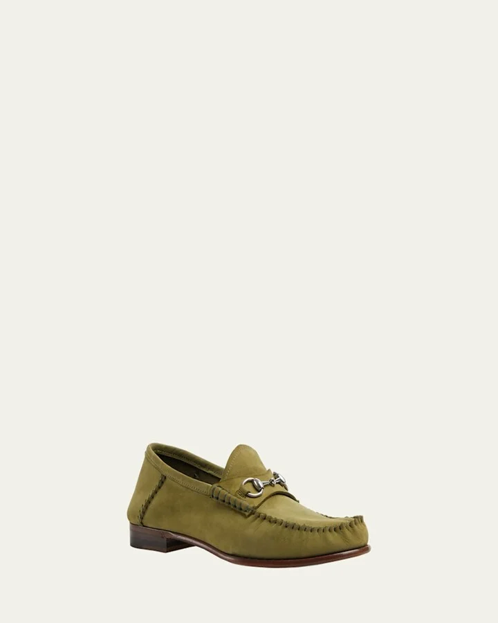 Gigi Horsebit 1953 Suede Mocassin Loafers - Image 9