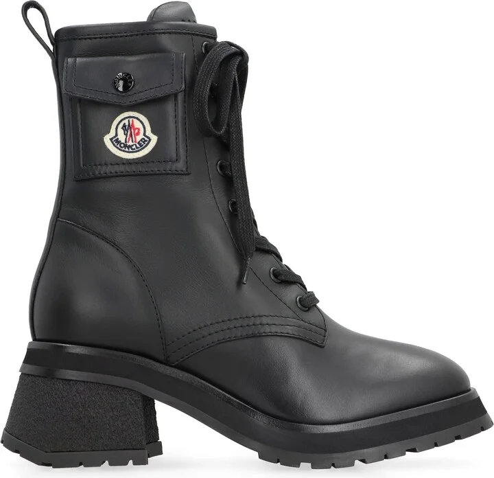 Gigi Lace-up Leather Ankle Boots - Image 2