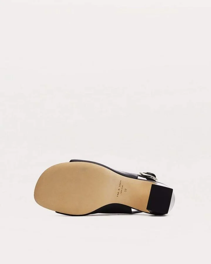 Gigi Leather Slingback Sandals - Image 5