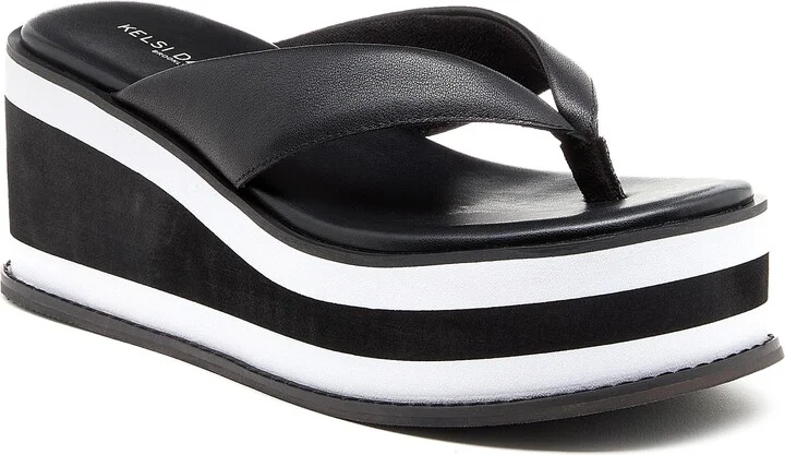 Gigi Platform Wedge Flip Flop