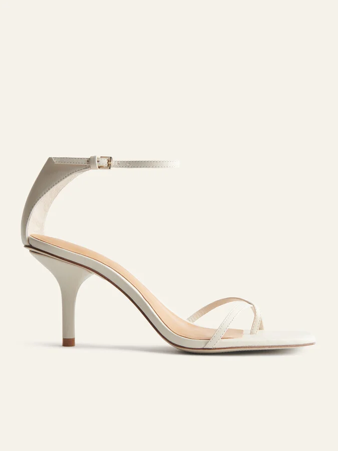 Gigi Strappy Mid Heel Sandal - Image 2