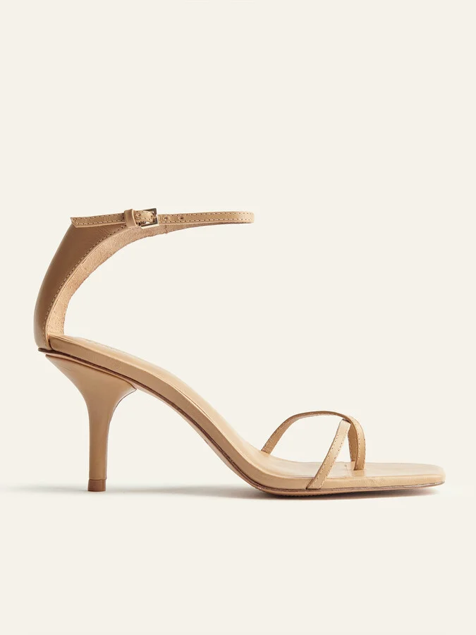 Gigi Strappy Mid Heel Sandal - Image 2