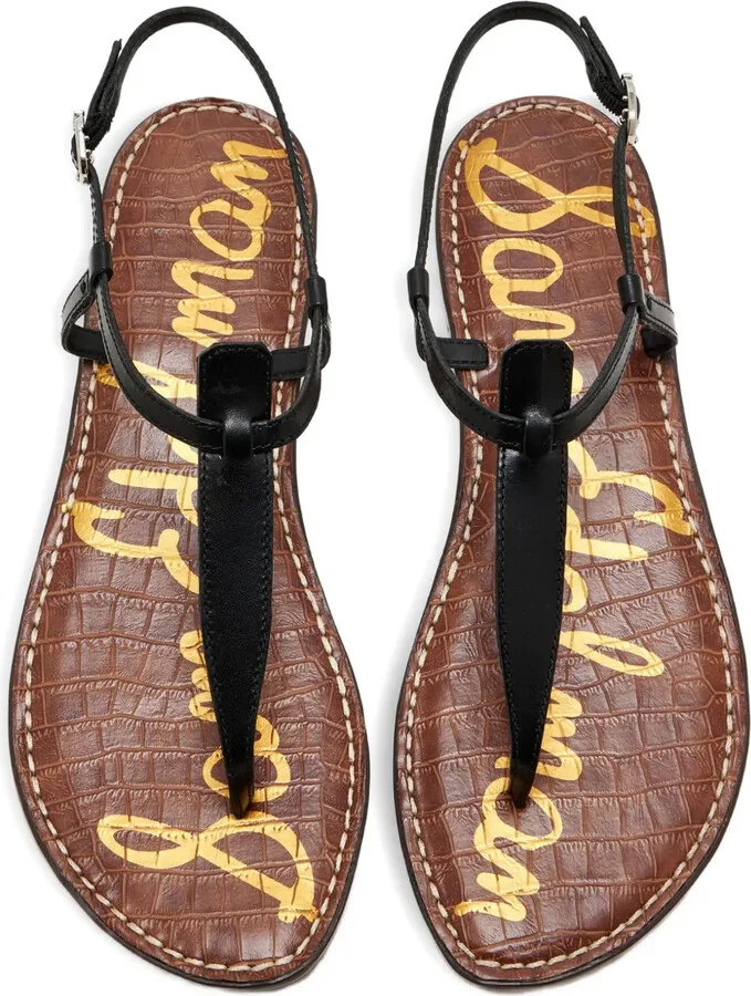Gigi T-bar flat sandals - Image 2