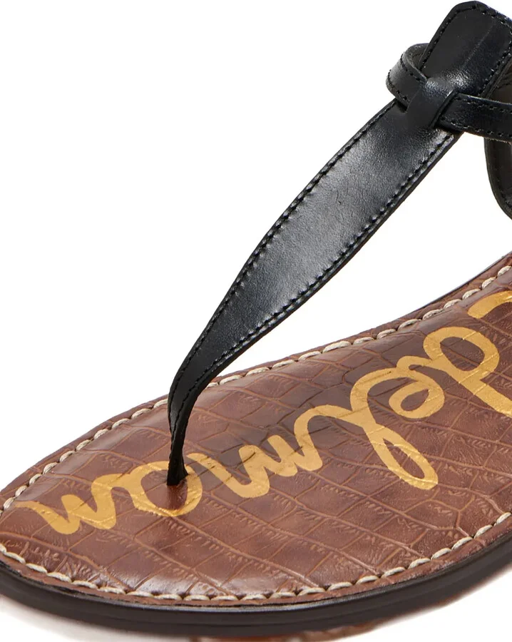 Gigi T-bar flat sandals - Image 3