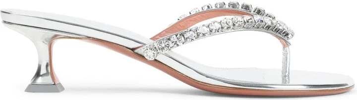 Gigi Thong Mirror Sandals