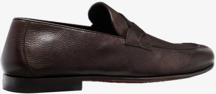 Gigi Twisted-Band Leather Loafers - Image 2