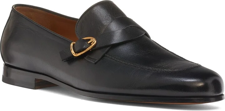 Gigi Twisted Buckle Band Loafer