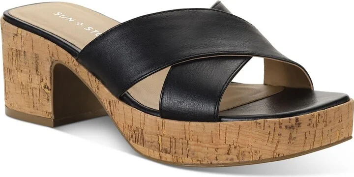 Giigi Womens Dressy Slip On Wedge Sandals