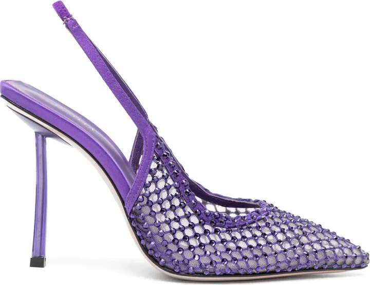 Gilda 100mm slingback pumps