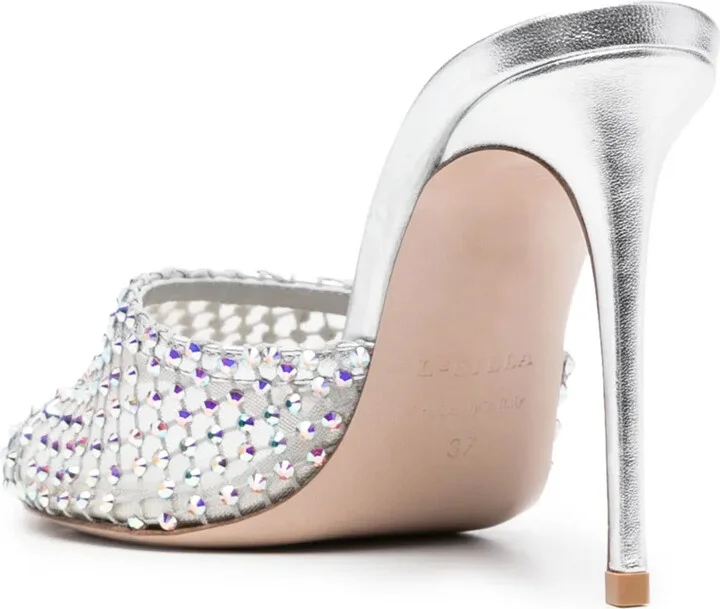 Gilda 110mm crystal-embellished sandals - Image 3
