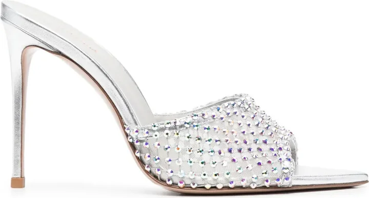 Gilda 110mm crystal-embellished sandals