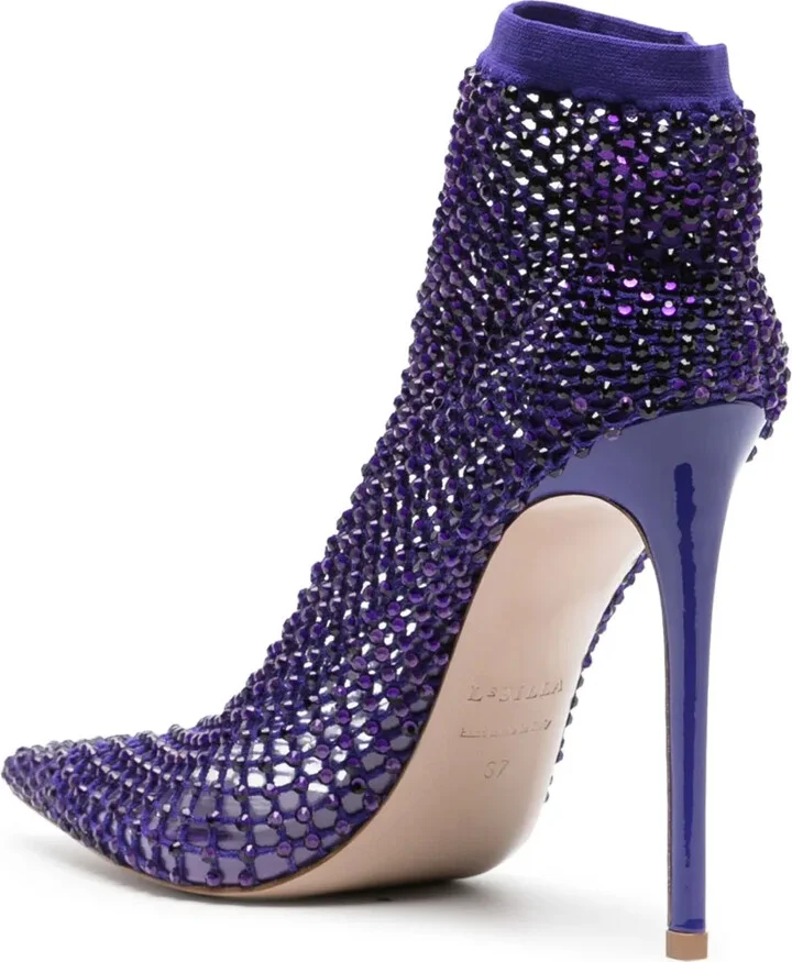 Gilda 115mm mesh ankle boots - Image 3