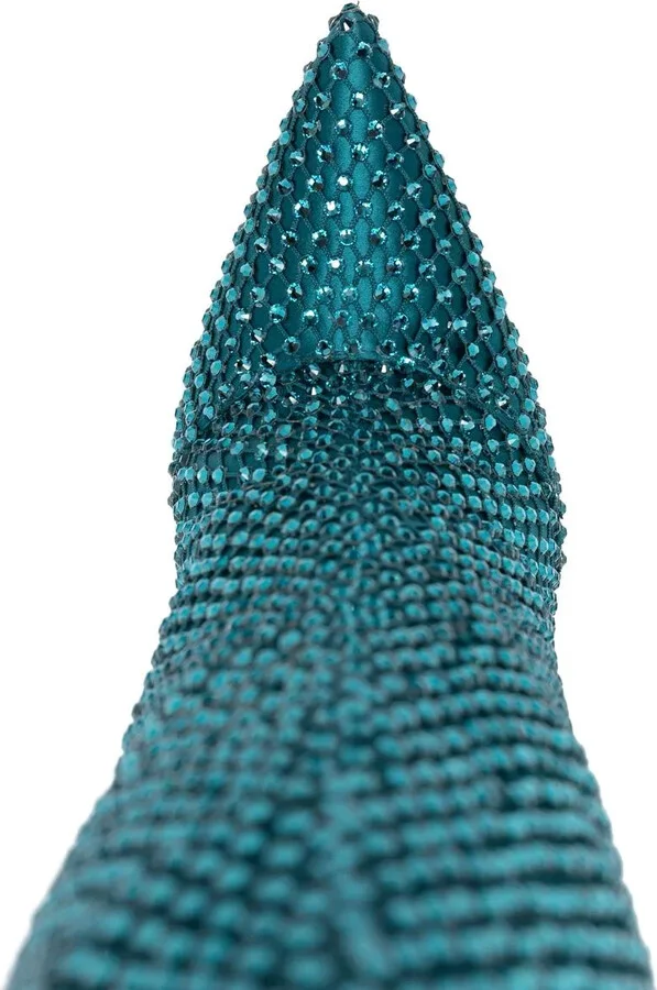 Gilda 120mm crystal-embellished boots - Image 4