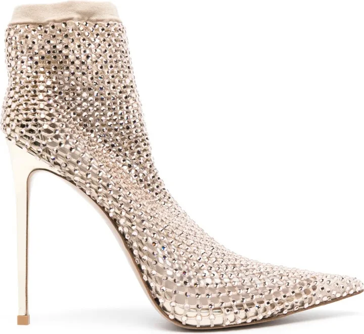 Gilda 120mm crystal-embellished pumps