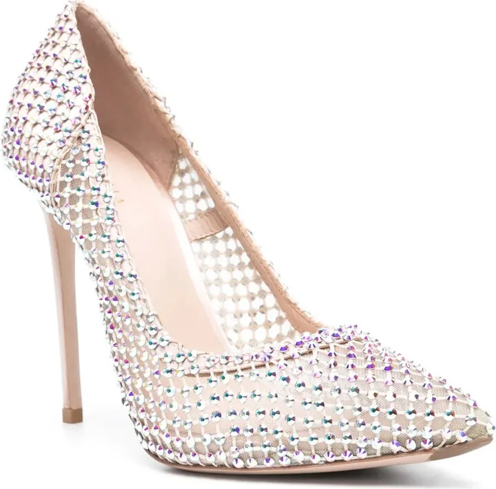 Gilda 120mm rhinestone-embellished pumps - Image 2