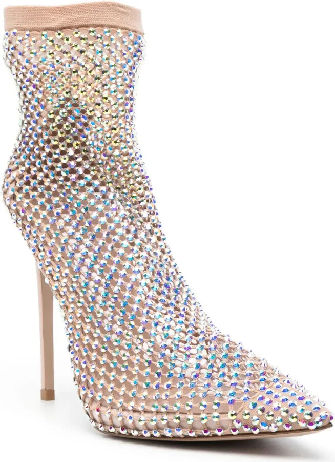 Gilda 125mm crystal-embellished pumps - Image 2