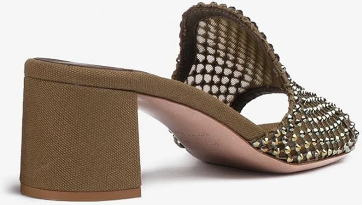 Gilda 60 Crystal-Embellished Sandals - Image 2