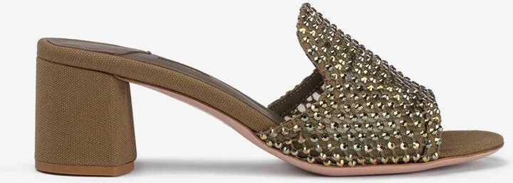 Gilda 60 Crystal-Embellished Sandals