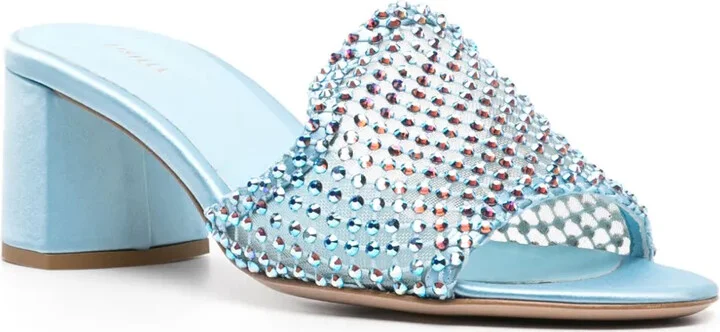 Gilda 60mm crystal-embellished sandals - Image 2
