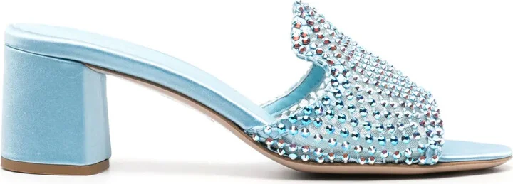 Gilda 60mm crystal-embellished sandals