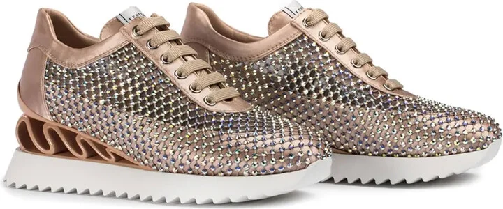 Gilda 60mm crystal-embellished sneakers - Image 2